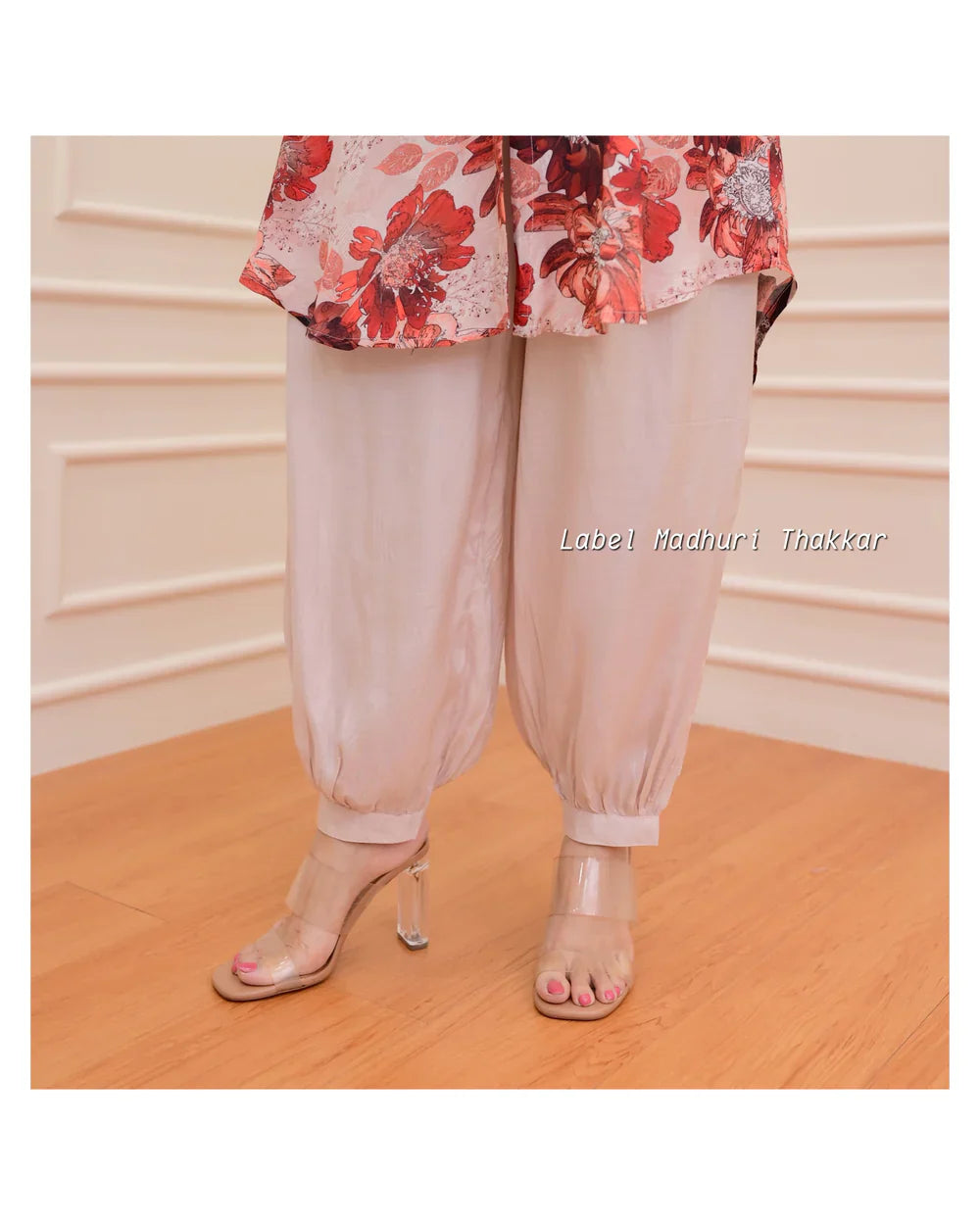 MAUVE FLORAL MUSLIN CO-ORD